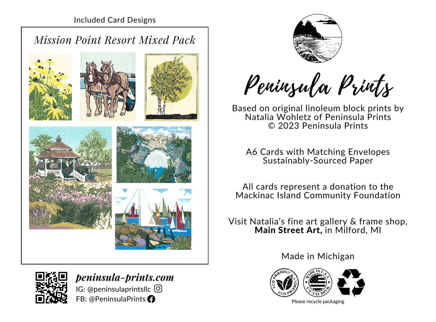 Assorted Mission Point Greeting Card Boxed Set