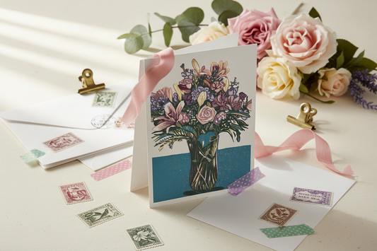 Bouquet Card Lifestyle