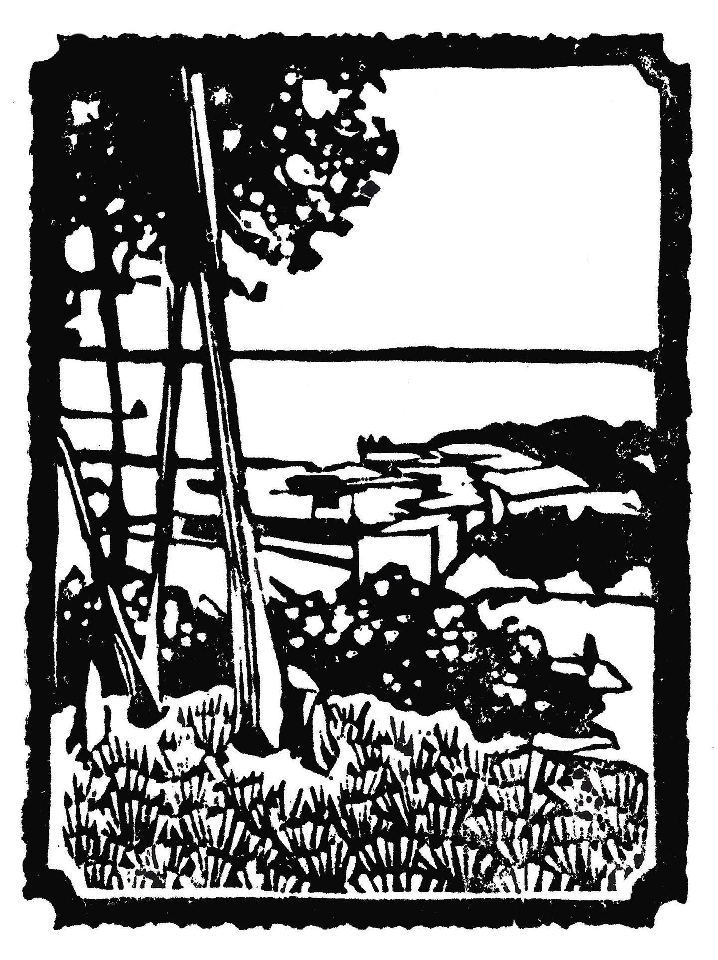 Mini Anne's Tablet Original Block Print