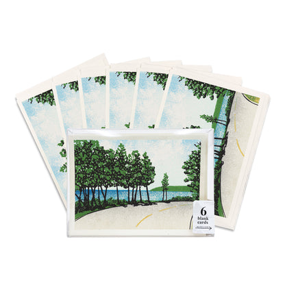 Bend by the Bay Blank Greeting Card
