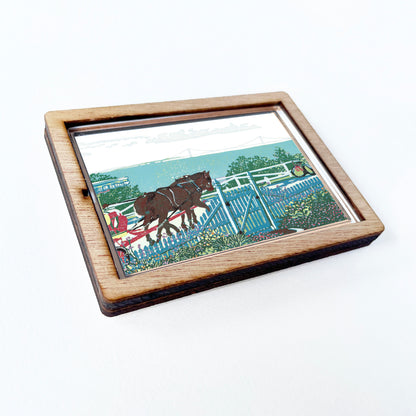 Mackinac Garden Gate Magnet