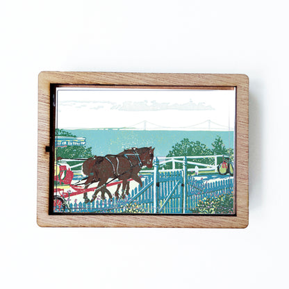 Mackinac Garden Gate Magnet