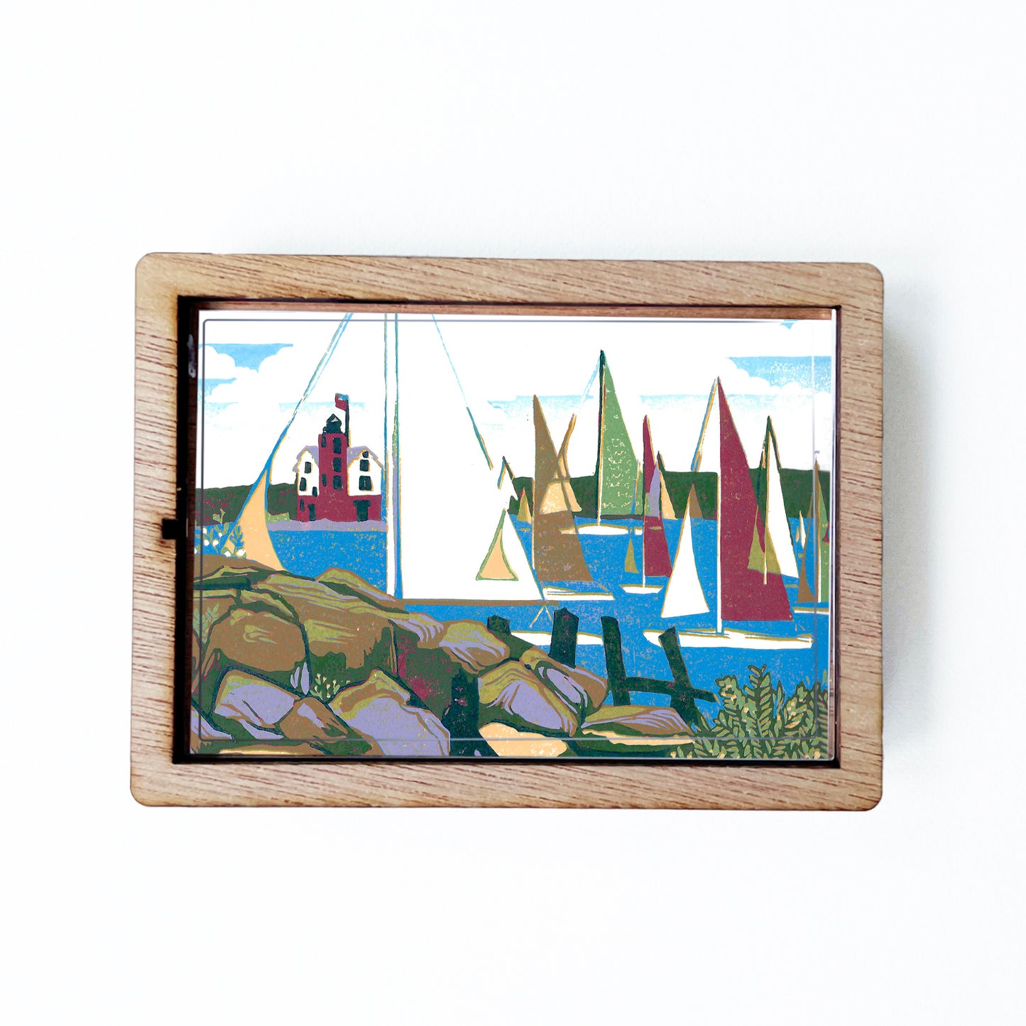 Yacht Race Magnet