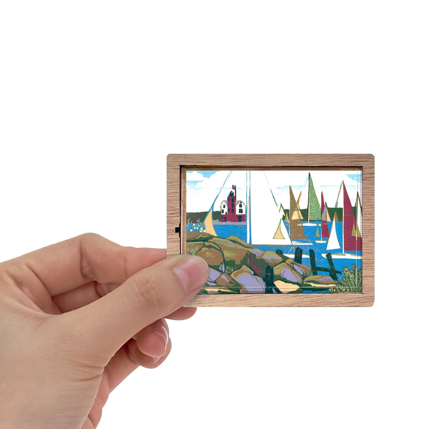 Yacht Race Magnet