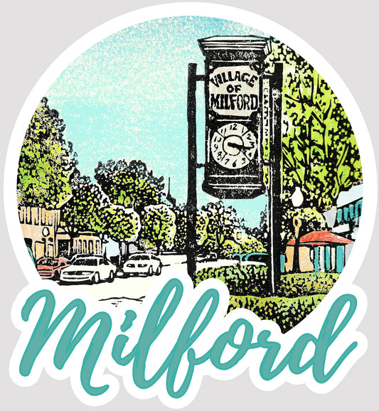 Village of Milford Vinyl Sticker