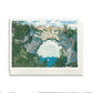 Arch Rock's Shadow Blank Greeting Card - A casually elegant card featuring Mackinac Island art by printmaker Natalia Wohletz of Peninsula Prints.