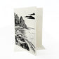 A casually elegant card featuring Michigan landscapes art by Natalia Wohletz titled Peninsula.